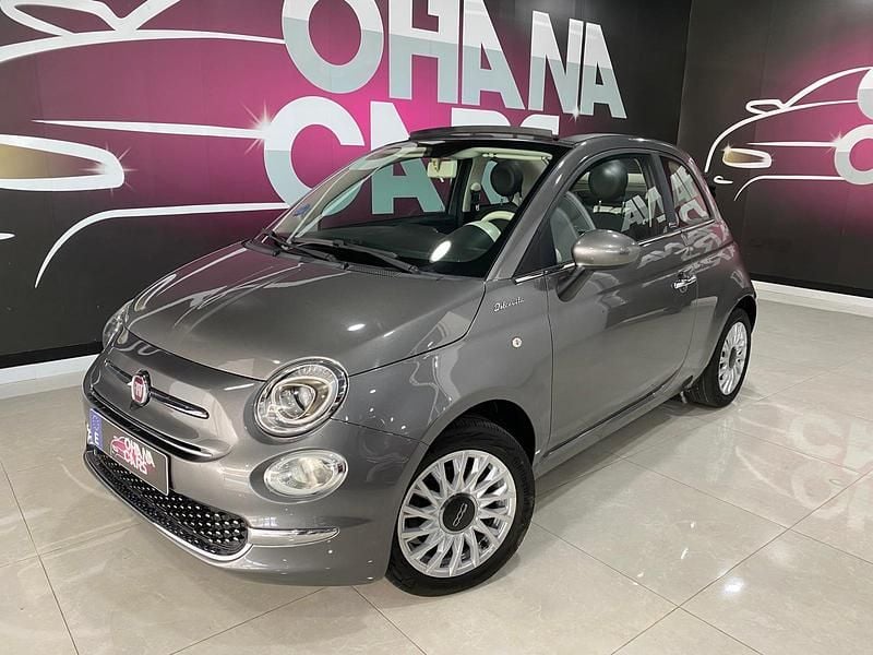 Gris Usado 2021 Fiat 500C Dolcevita Descapotable | 11.990 € (Precio justo) - Imagen 1/4