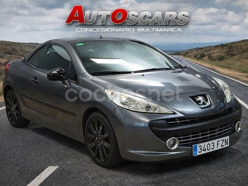 Usado Peugeot 207 CC Sport 110 CV (80 kW) 2008 Gris / plata Descapotable