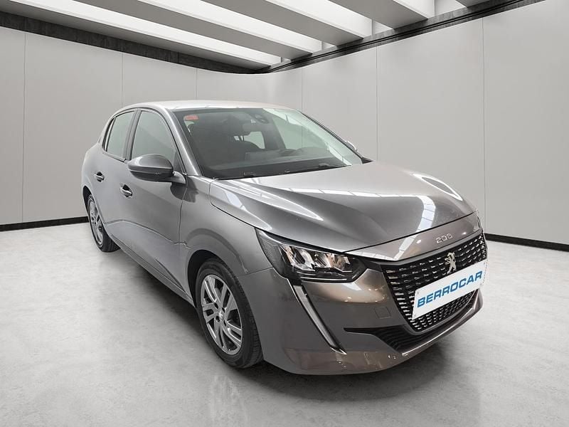 Gris Usado 2021 Peugeot 208 Active Utilitario | 12.250 € (Precio justo) - Imagen 1/4