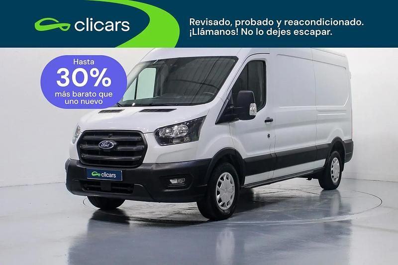 Usado Ford Transit Trend 130 HP (95 kW) 2023 Branco Van