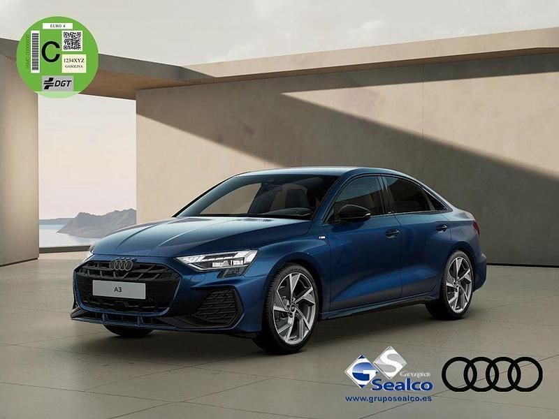 Azul Nuevo 2025 Audi A3 Berlina | 44.711 € (Un poco caro) - Imagen 1/4