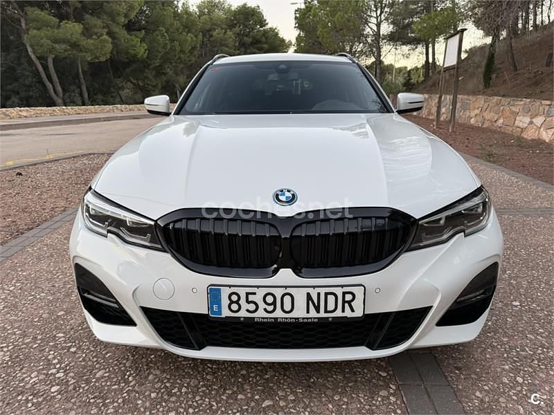 Usado BMW 330e Shadowline 292 CV (214 kW) 2022 Blanco Familiar