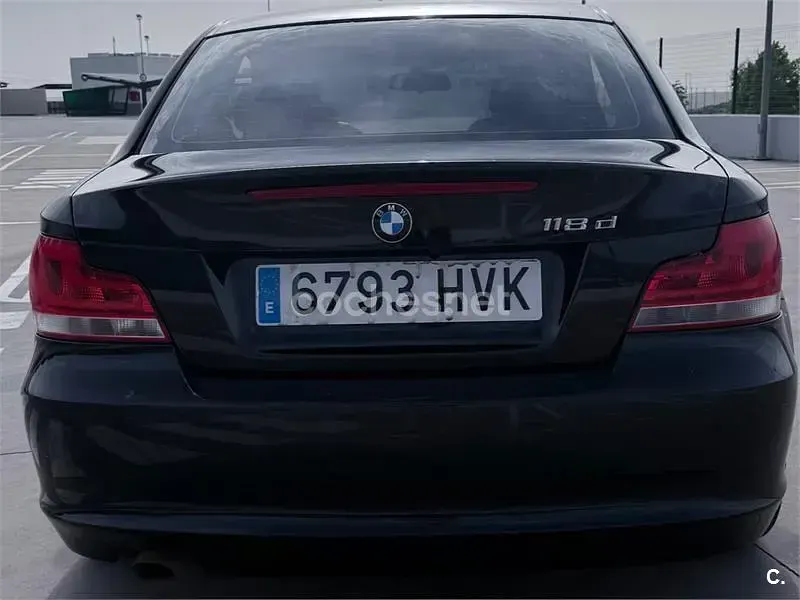 Usado BMW 118 Coupé 143 CV (105 kW) 2014 Negro Coupe