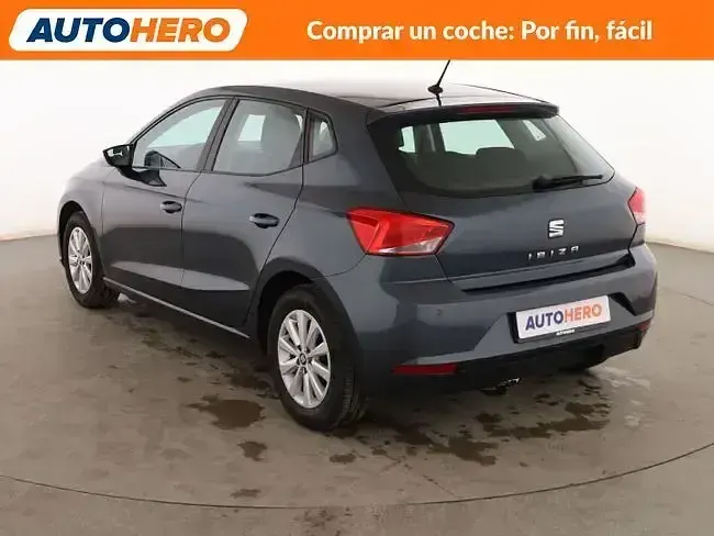 Usado Seat Ibiza Style 80 CV (58 kW) 2019 Gris Utilitario