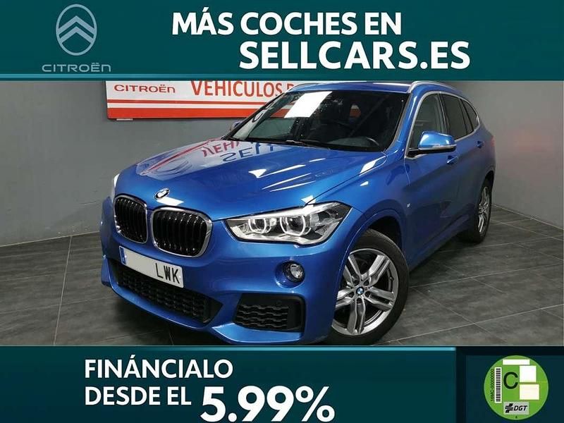 Azul Usado 2018 BMW X1 SUV | 22.390 € (Precio justo) - Imagen 1/4