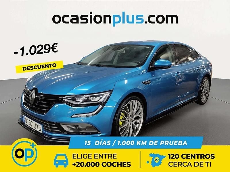 Usado Renault Talisman Intens 130 CV (95 kW) 2017 Azul Berlina