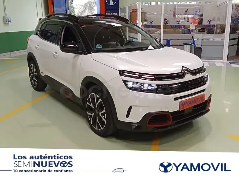 Usado Citroën C5 Aircross Shine 131 CV (96 kW) 2021 Blanco SUV