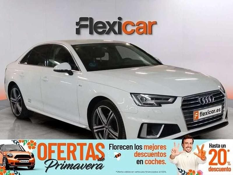 Usado Audi A4 S-Line 204 CV (150 kW) 2020 Blanco Berlina