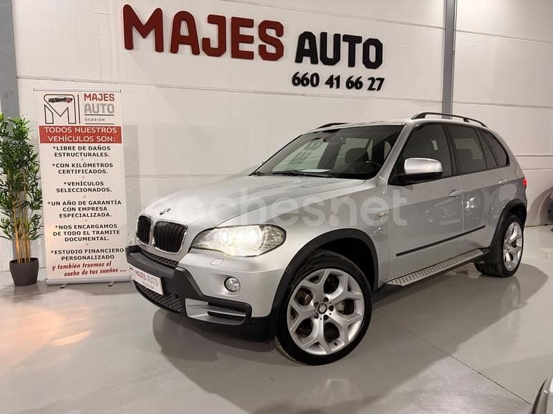 Usado BMW X5 235 CV (172 kW) 2008 Gris / plata SUV