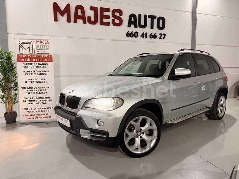 Usado BMW X5 235 CV (172 kW) 2008 Gris / plata SUV