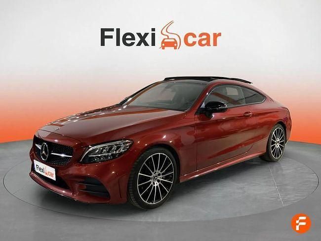 Usado Mercedes C200 184 CV (135 kW) 2019 Rojo Coupe