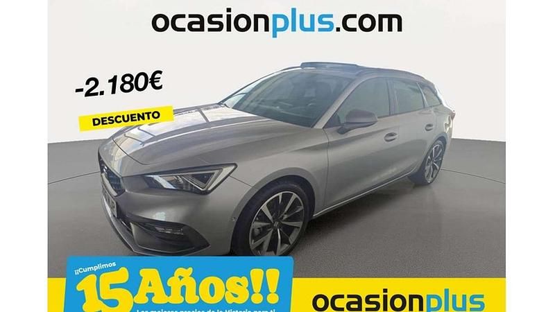 Plateado Usado 2023 Seat Leon ST FR Familiar | 21.810 € (Precio justo) - Imagen 1/4