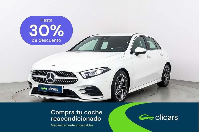Usado Mercedes A180 116 CV (85 kW) 2020 Gris Utilitario