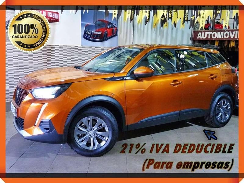 Usado Peugeot e-2008 Active 100 kW (136 CV) 2021 Naranja SUV