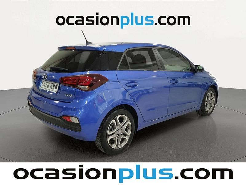Usado Hyundai i20 100 CV (73 kW) 2019 Azul Utilitario