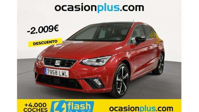 Rojo Usado 2022 Seat Ibiza FR Utilitario | 20.091 € (Caro) - Imagen 1/4