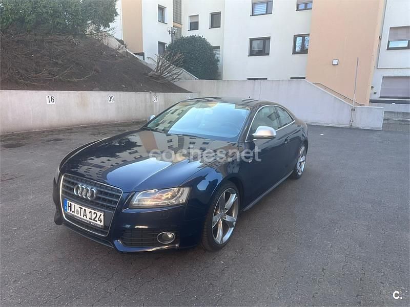 Usado Audi A5 211 CV (155 kW) 2009 Negro Coupe