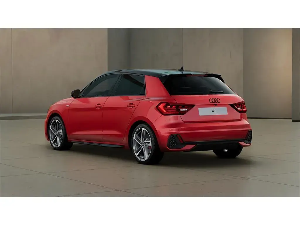 Nuevo Audi A1 Sportback Black Edition 116 CV (85 kW) 2025 Rojo progresivo Utilitario