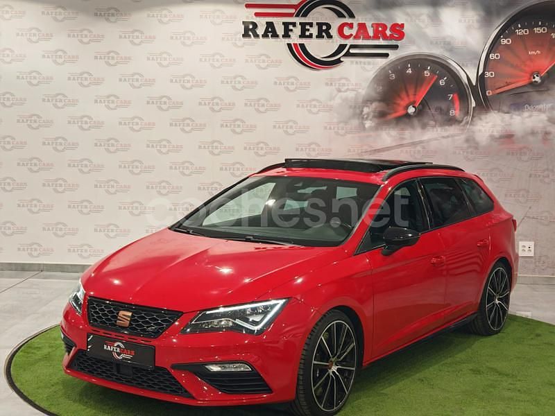 Rojo Usado 2020 Cupra Leon Familiar | 28.999 € (Precio justo) - Imagen 1/4