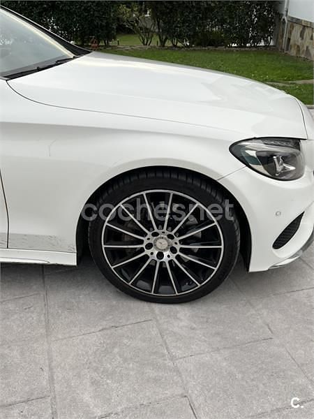 Usado Mercedes 200 AMG line 184 CV (135 kW) 2016 Blanco Coupe