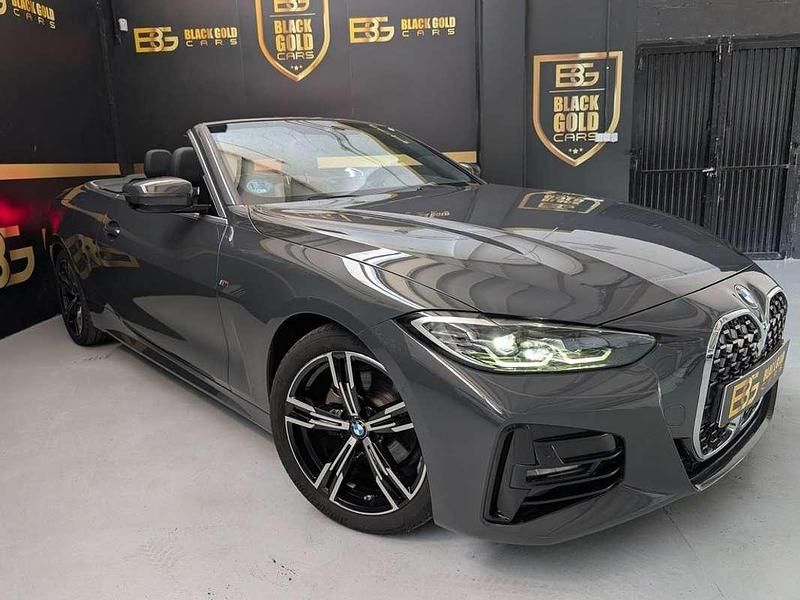 Usado BMW 420 Sport Line 190 CV (139 kW) 2021 Gris / plata Descapotable