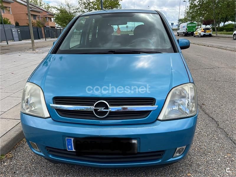 Azul Usado 2004 Opel Meriva Enjoy Monovolumen | 2100 € (Buen precio) - Imagen 1/4