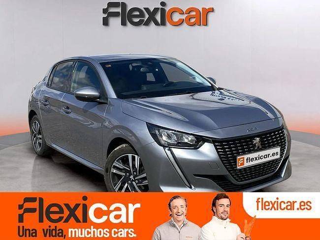 Usado Peugeot 208 Allure 100 CV (73 kW) 2020 Gris Utilitario