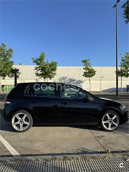 Usado VW Golf VI Sport 160 CV (117 kW) 2010 Negro Utilitario