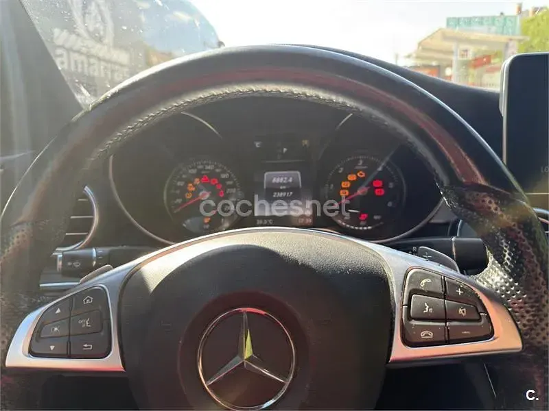 Usado Mercedes C250 AMG line 204 CV (150 kW) 2016 Marrón Coupe