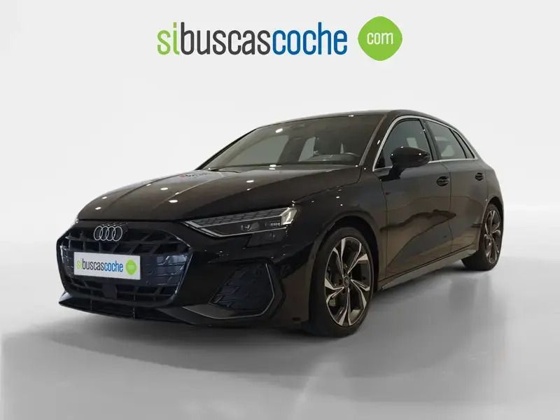 Negro Usado 2024 Audi A3 S-Line | 34.990 € (Precio justo) - Imagen 1/4