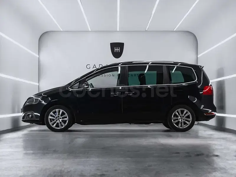 Usado Seat Alhambra Style 140 CV (102 kW) 2011 Negro Monovolumen