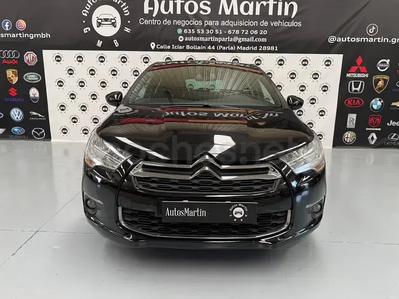 Usado Citroën DS4 200 CV (147 kW) 2014 Negro Utilitario