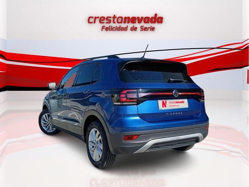 Usado VW T-Cross Advance 95 CV (69 kW) 2021 Azul SUV