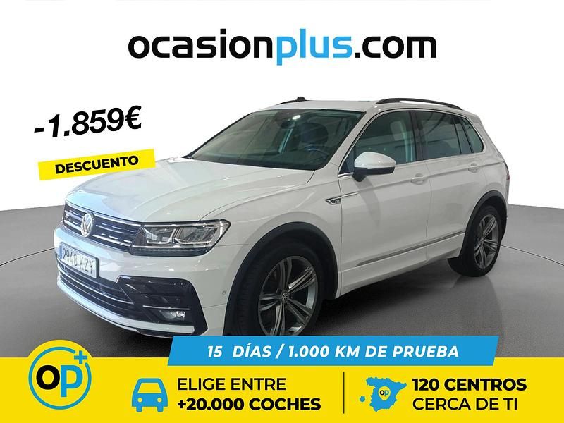 Blanco Usado 2019 VW Tiguan Advance SUV | 20.450 € (Un poco caro) - Imagen 1/4