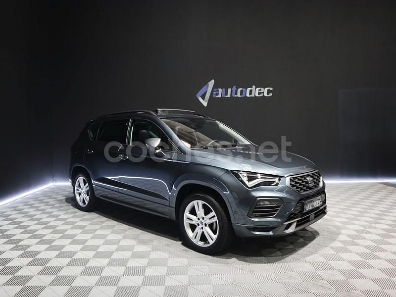 Usado Seat Ateca FR 150 CV (110 kW) 2021 Gris / plata SUV