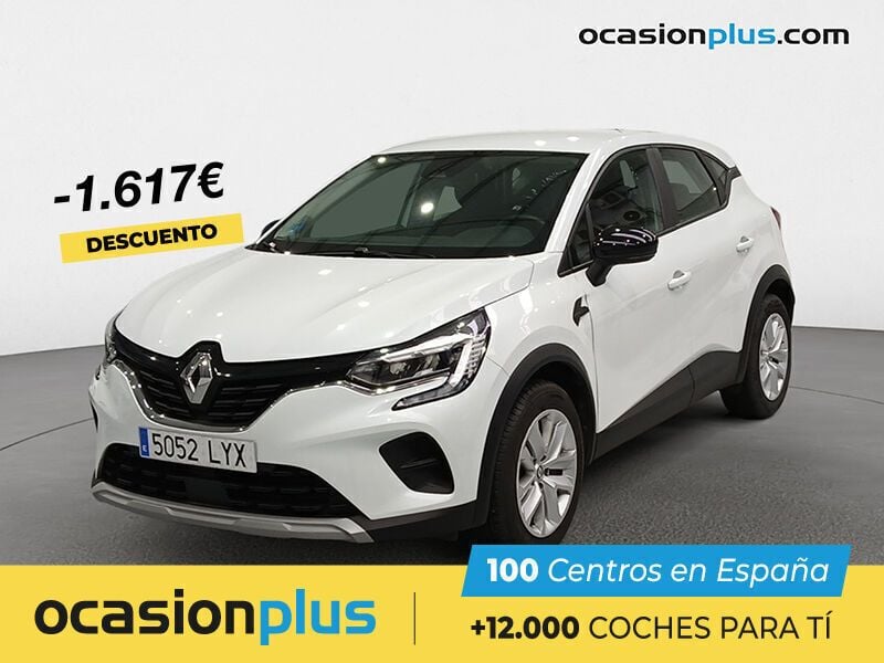 Blanco Usado 2022 Renault Captur Intens SUV | 16.990 € (Precio justo) - Imagen 1/4