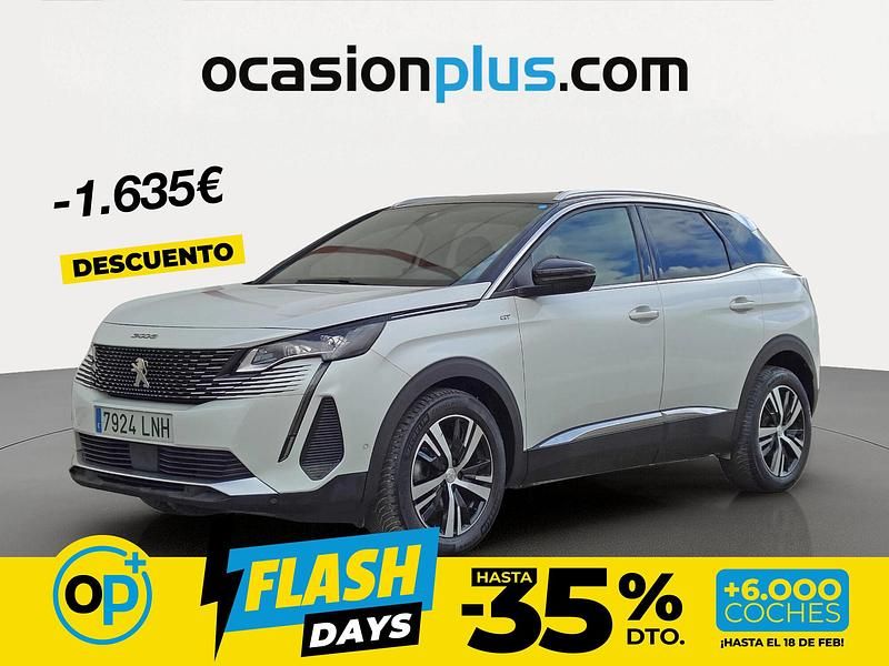 Blanco Usado 2021 Peugeot 3008 GTi Recogida | 17.990 € (Precio justo) - Imagen 1/4