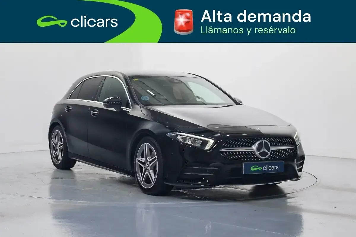 Usado Mercedes A180 136 CV (100 kW) 2020 Negro Berlina