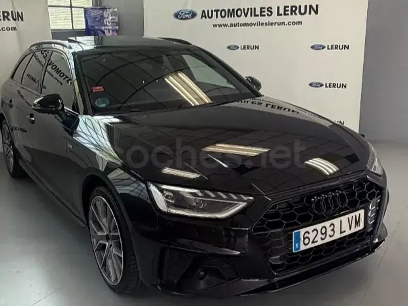 Usado Audi A4 S-Line 204 CV (150 kW) 2021 Negro Familiar