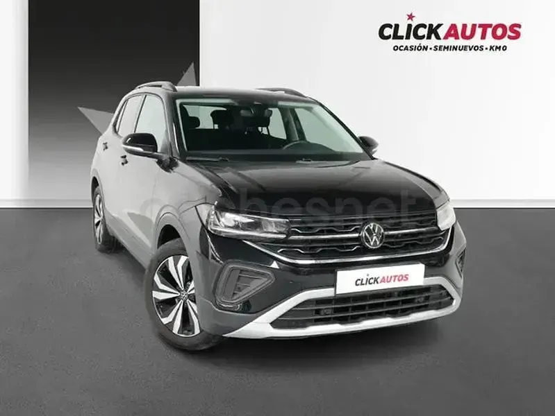 Usado VW T-Cross 95 CV (69 kW) 2024 Negro SUV