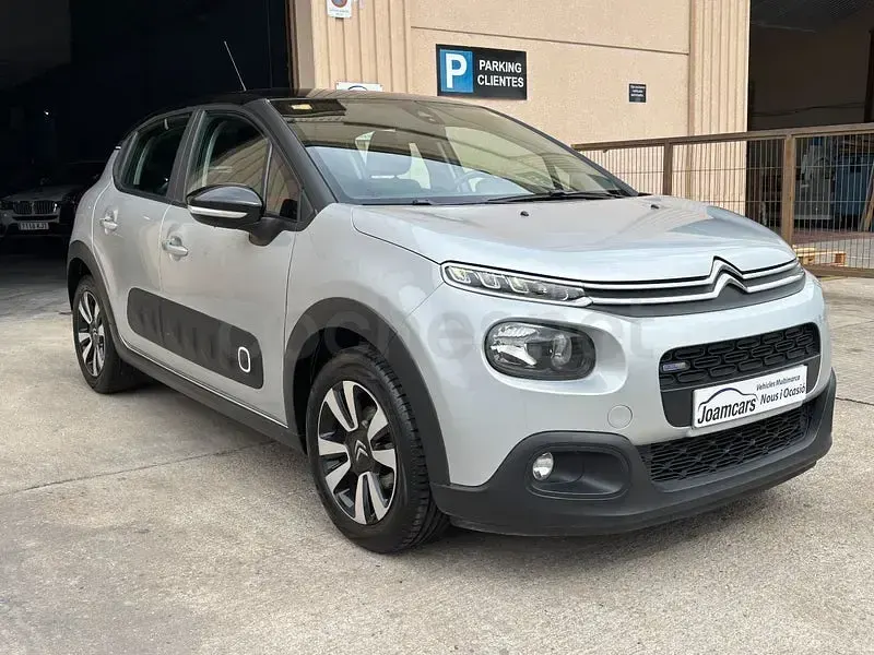 Usado Citroën C3 Feel 82 CV (60 kW) 2017 Gris / plata Berlina