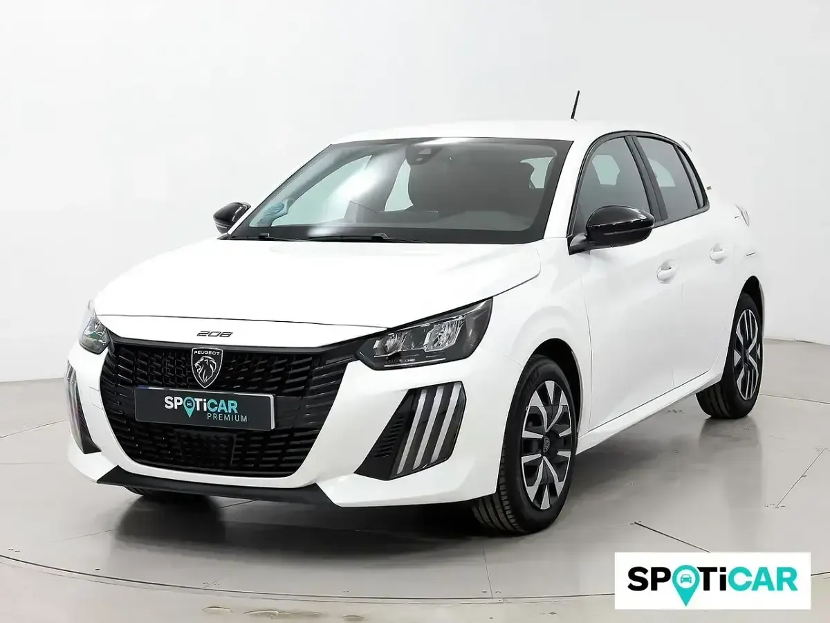 Usado Peugeot 208 Style 110 CV (80 kW) 2025 Blanco Utilitario