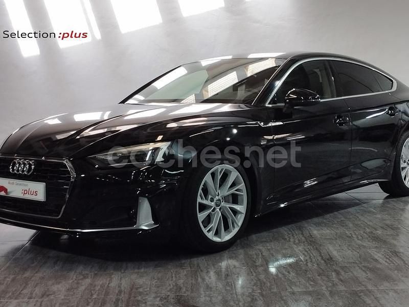 Negro Usado 2020 Audi A5 Sportback Advanced Plus Berlina | 33.900 € (Precio justo) - Imagen 1/4