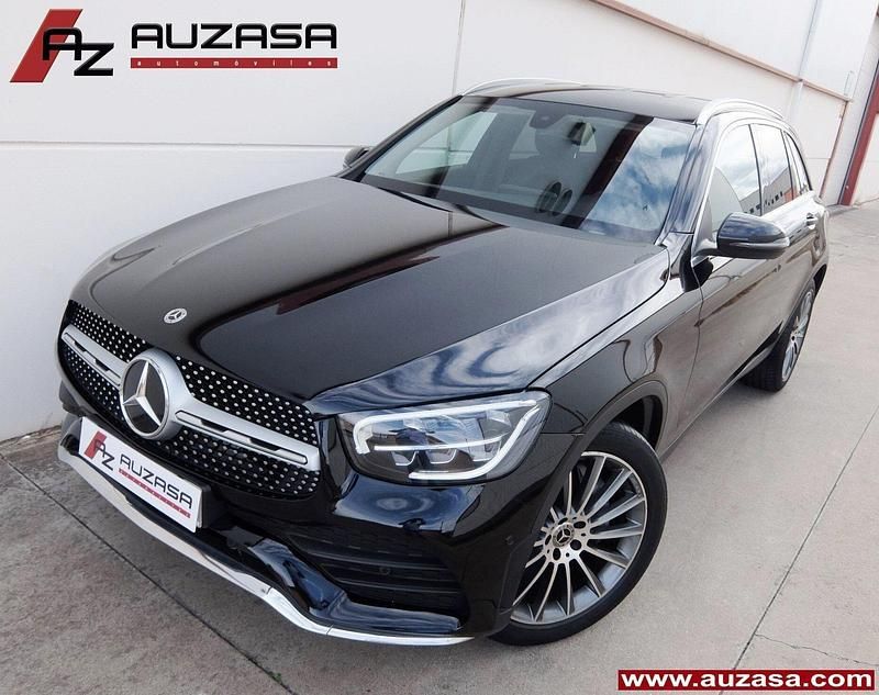 Negro Usado 2021 Mercedes GLC220 SUV | 41.500 € (Precio justo) - Imagen 1/4