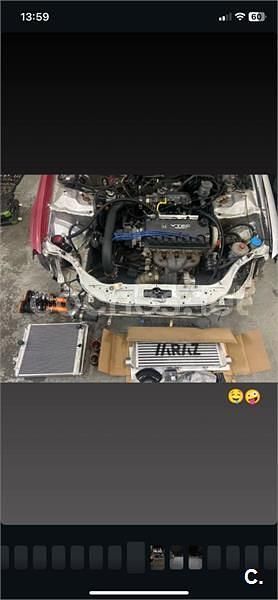 Gris / plata Usado 1999 Honda Civic SR Coupe | 5500 € - Imagen 1/2