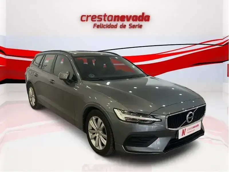 Usado Volvo V60 Momentum 150 CV (110 kW) 2019 Gris Familiar