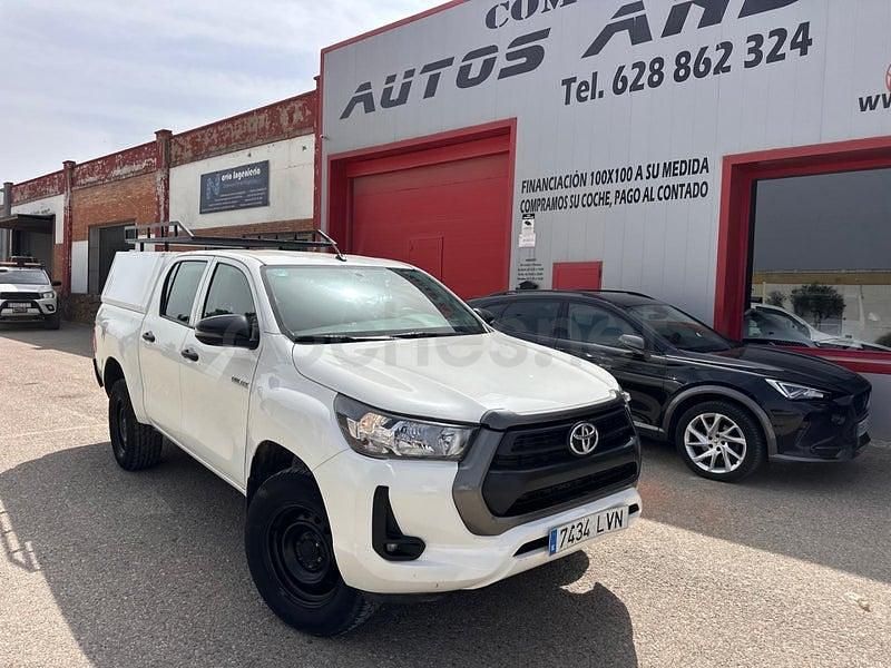 Usado Toyota HiLux 150 CV (110 kW) 2022 Blanco Pickup/Camioneta