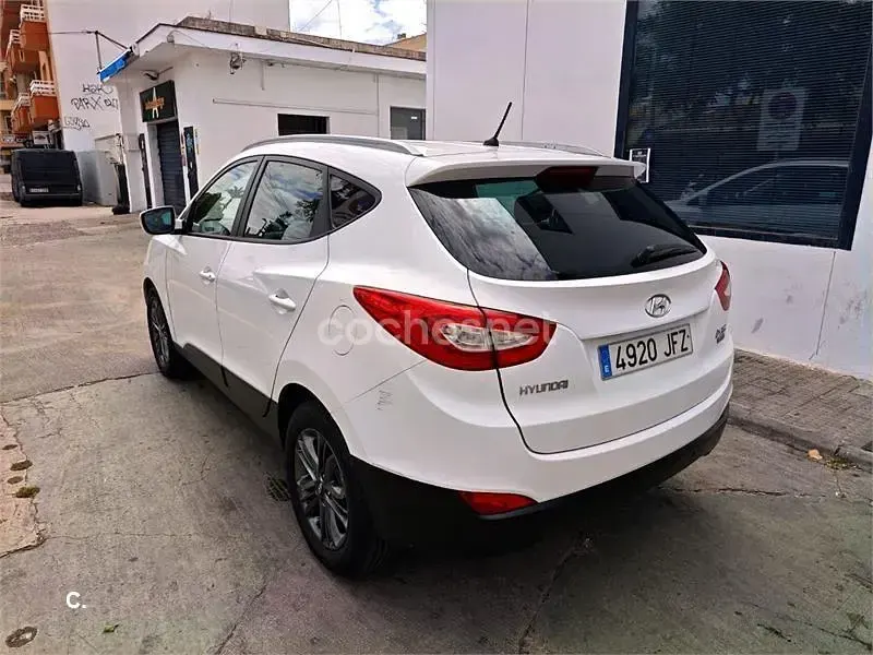 Usado Hyundai Tucson 115 CV (84 kW) 2015 Blanco SUV