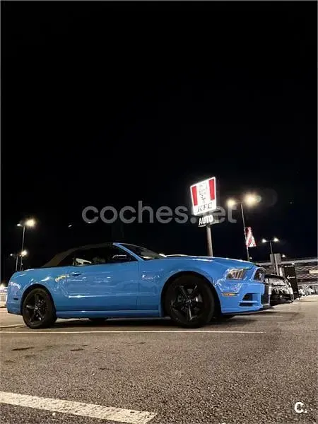 Usado Ford Mustang GT 418 CV (307 kW) 2015 Azul Descapotable