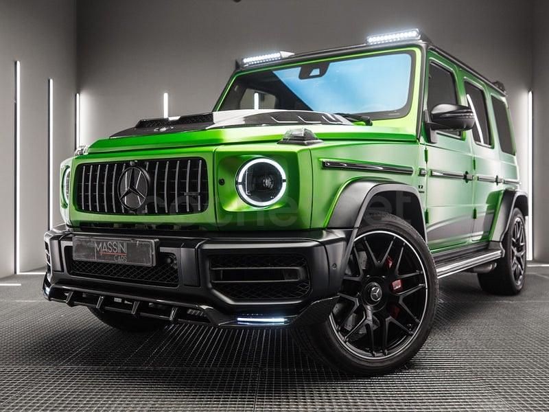 Usado Mercedes G63 AMG 585 CV (430 kW) 2023 Verde SUV